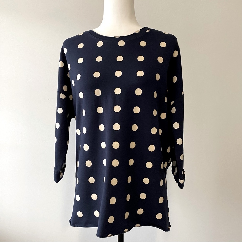 Large Polka Dot Long Sleeve